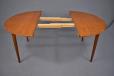 Extendable teak dining table with 2 additional leaves  made by Skovmand & Andersen