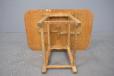 Drop-leaf side table in solid oak with waxed finish - view 11