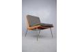 The BOOMERANG chair is a classic of Midcentury Danish design 