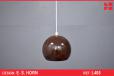 Vintage Globe pendant light produced by E.S. Horn - view 1