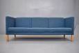 Vintage model EJ380 3 seater classic box frame sofa for sale