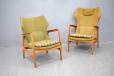 We have both versions of the beautiful BOVENKAMP armchair for sale