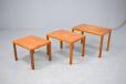 Vejle Stole Mobelfabrik nesting tables produced 1960s