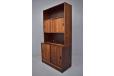 Vintage 2-piece wall unit in rosewood - view 5