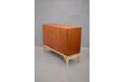 Borge Mogensen design model 132 bookcase and locking cabinet unit in teak