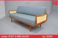 Vintage teak 3 seat FD452 daybed designed by Hvidt & Molgaard  - view 1