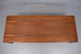 Vintage Danish design rectangular coffee table in rosewood - view 8