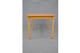 Modern danish design beech dining table extending with 2 pull out leaves for sale