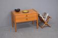 Vintage teak 2-drawer bedside table | Kai Kristiansen Design - view 2