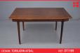 Vintage rosewood extendable dining table - VAMO Sonderborg - view 1