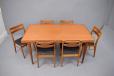 1960s Design teak dining table designed by Arne Hovmand Olsen 1960s