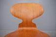 Arne Jacobsen design ANT chair in teak produced early 1954 by Fritz Hansen, Denmark