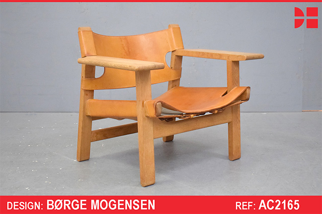 Original Spanish chair designed by Borge Mogensen