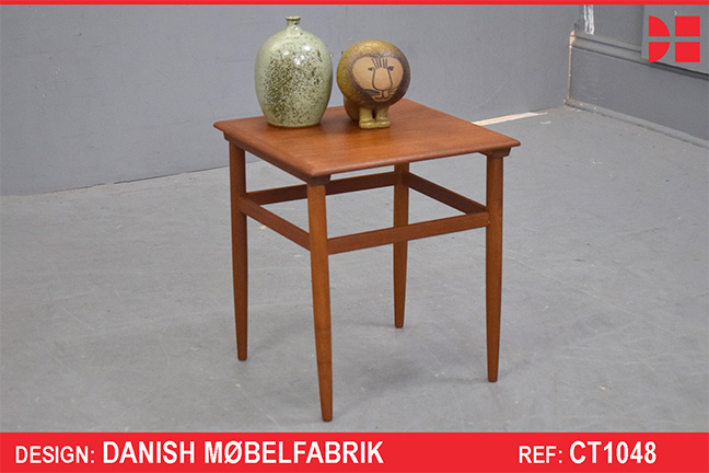 Teak side table / plant stand by Danish Mobelfabrik