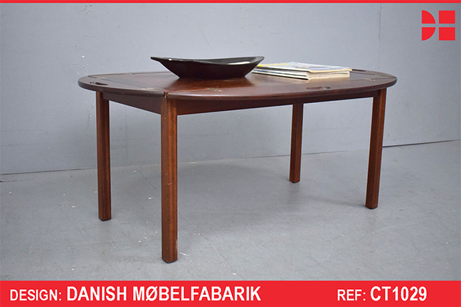 Vinatge butlers coffee table with fold out sides