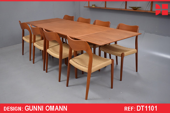 Gunni Omann design teak dining table | Model 50