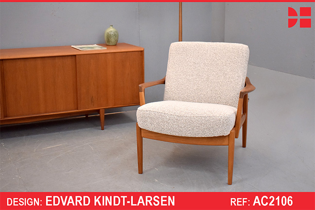 Teak armchair model 125 - Edvard Kindt Larsen design