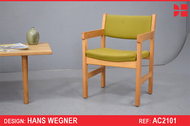 Hans Wegner design oak armchair | GETAMA