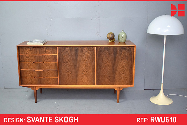 Rosewood SILVIA sideboard designed by Svante Skogh | Seffle